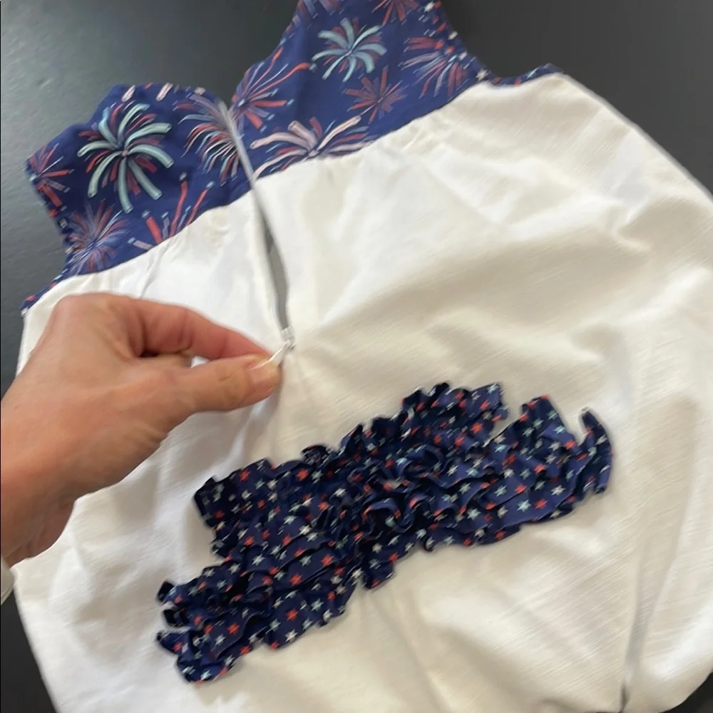 Fourth of July Firework Baby Bubble - Fits up to 6MO